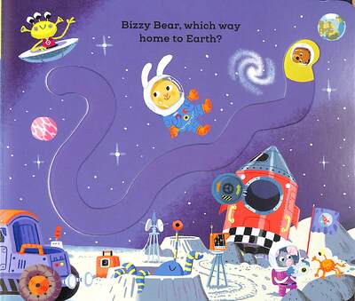 Bizzy Bear: Find and Follow In Space | 宇宙をテーマにした英語しかけ絵本