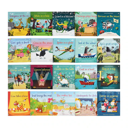 My First Phonics Reading Libraryの内側ページ – ライミングとフォニクスパターンで英語の音を楽しく学ぶ絵本